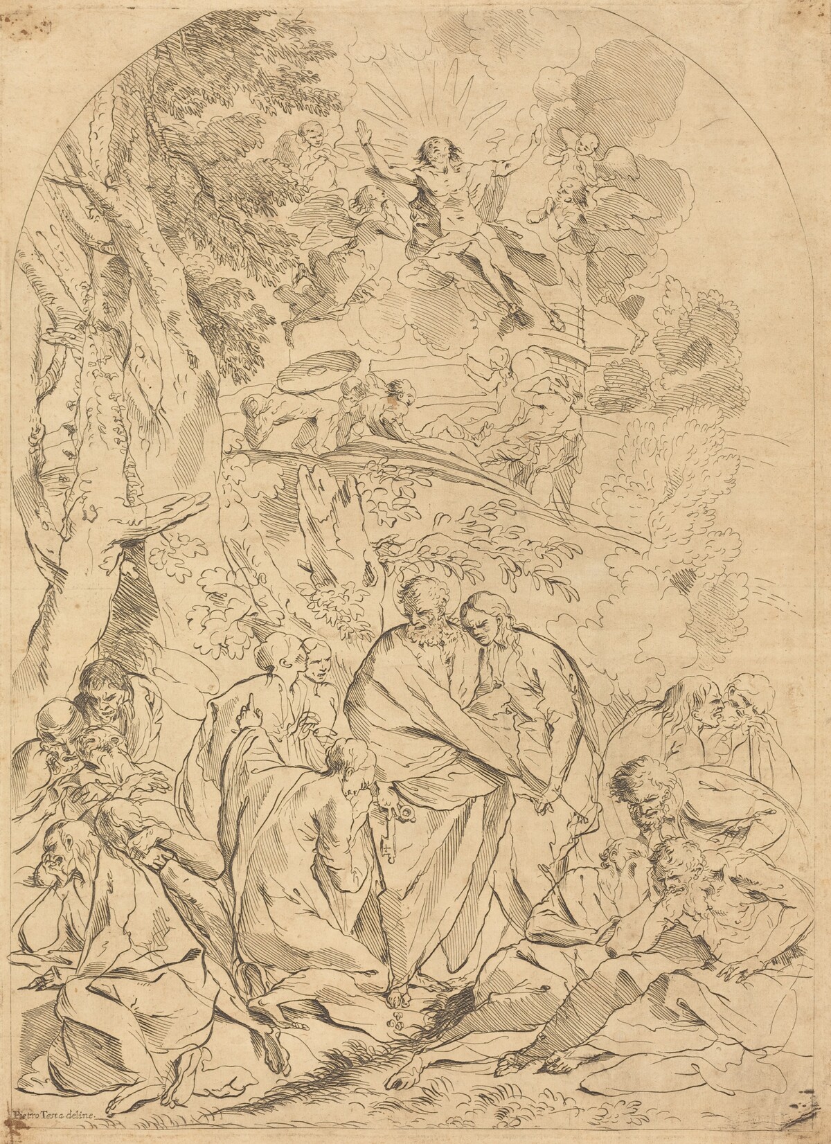 The Resurrection by François Collignon after Pietro Testa