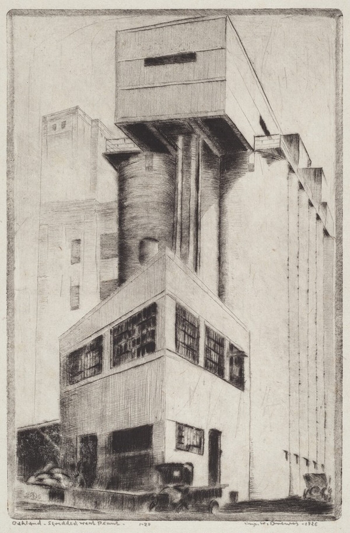 Oakland - Shredded Wheat Plant II by Werner Drewes