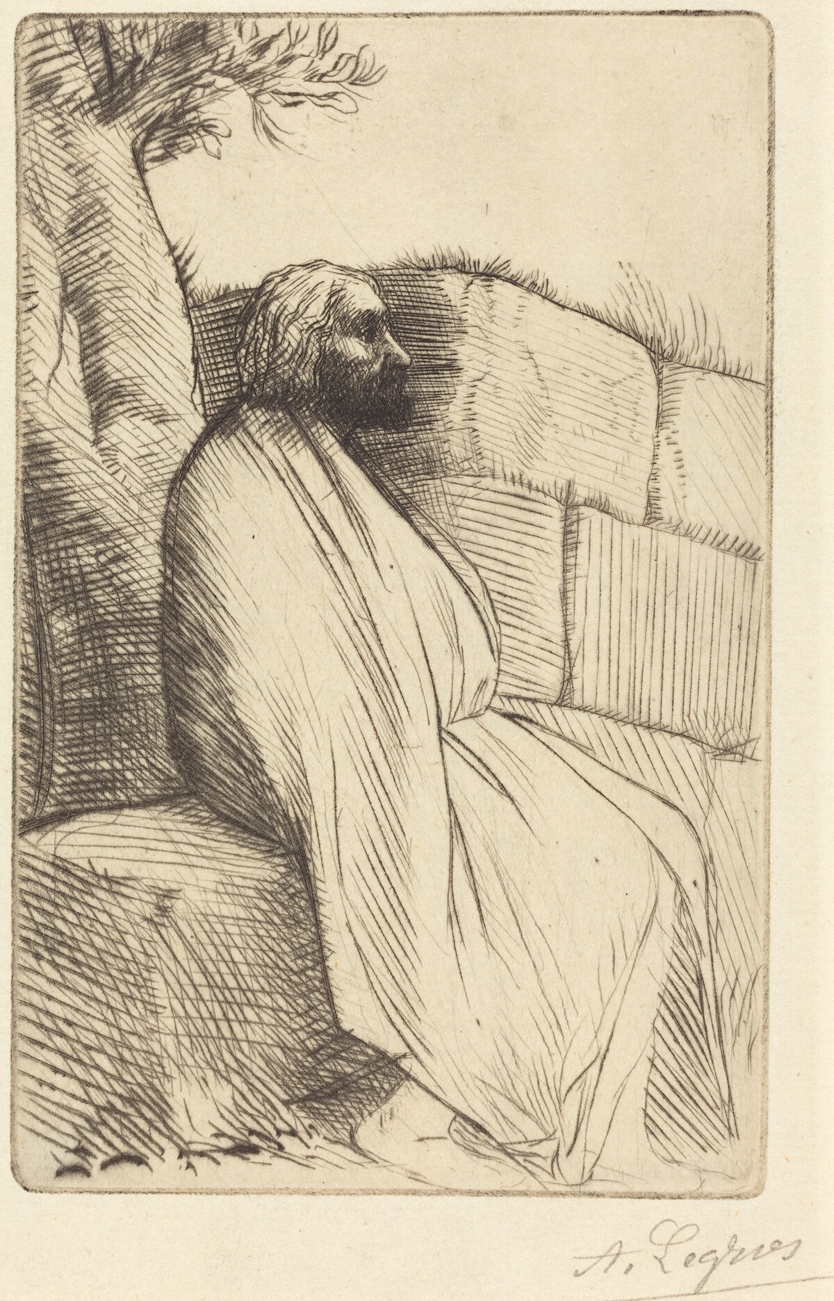 Philospher (Le philosophe) by Alphonse Legros