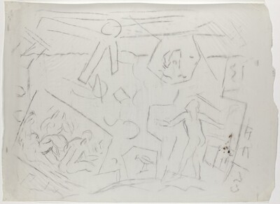 Seascape with Four Figures