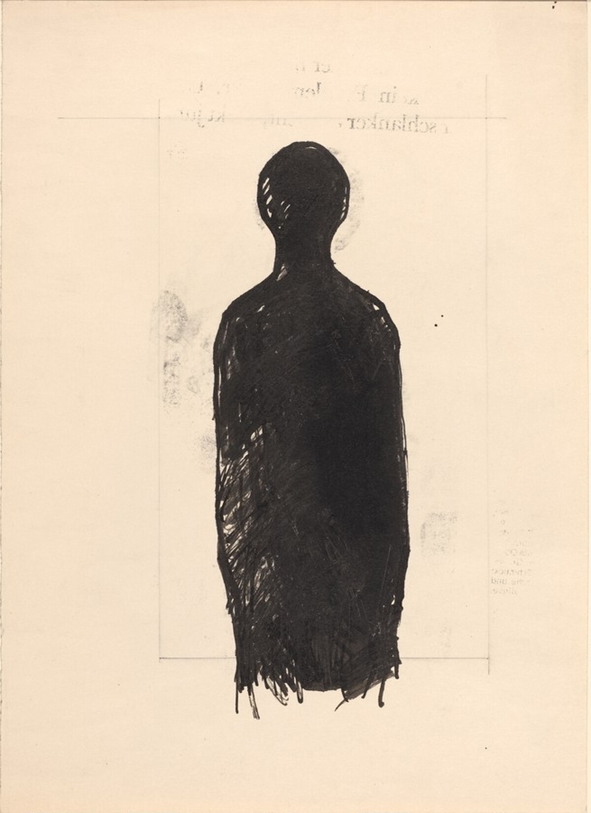 Black Figure by Jirí Balcar