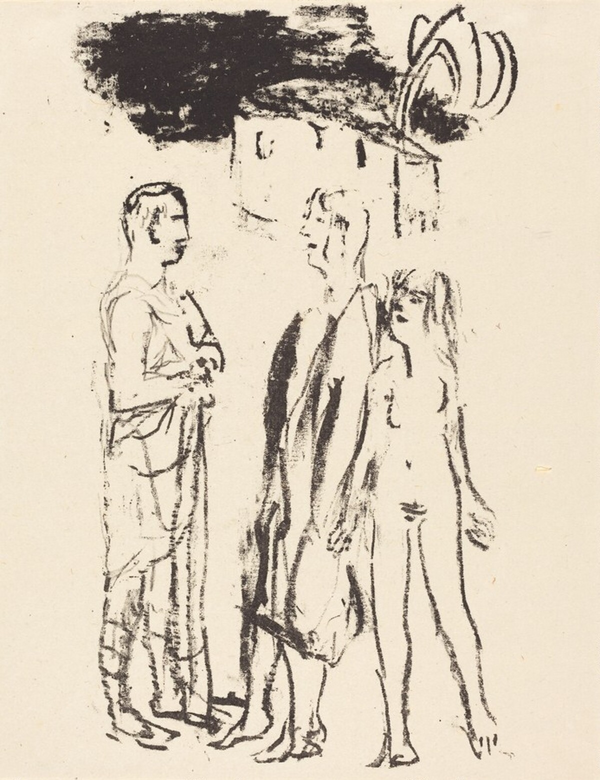 From "Le crepuscule des nymphes" (illustration, page 31) by Pierre Bonnard