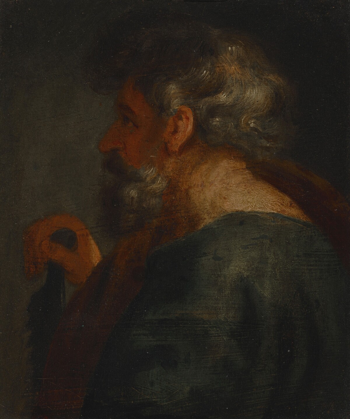 Saint Simon by after Sir Anthony van Dyck