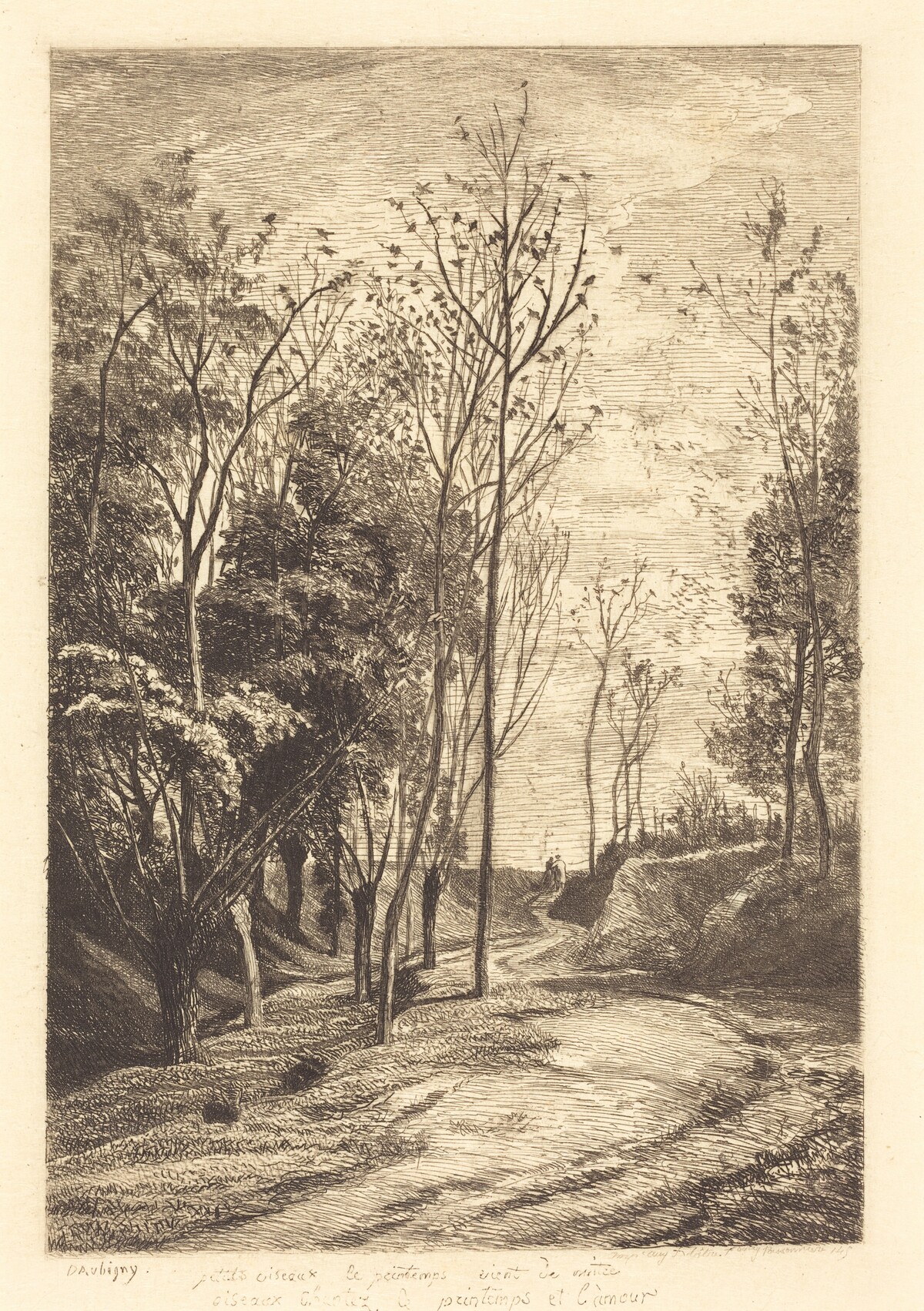 Little Birds (Les Petits oiseaux) by Charles-François Daubigny
