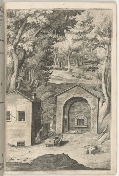 Spring of Saint Francis (Fonte di San Francesco) [plate B]