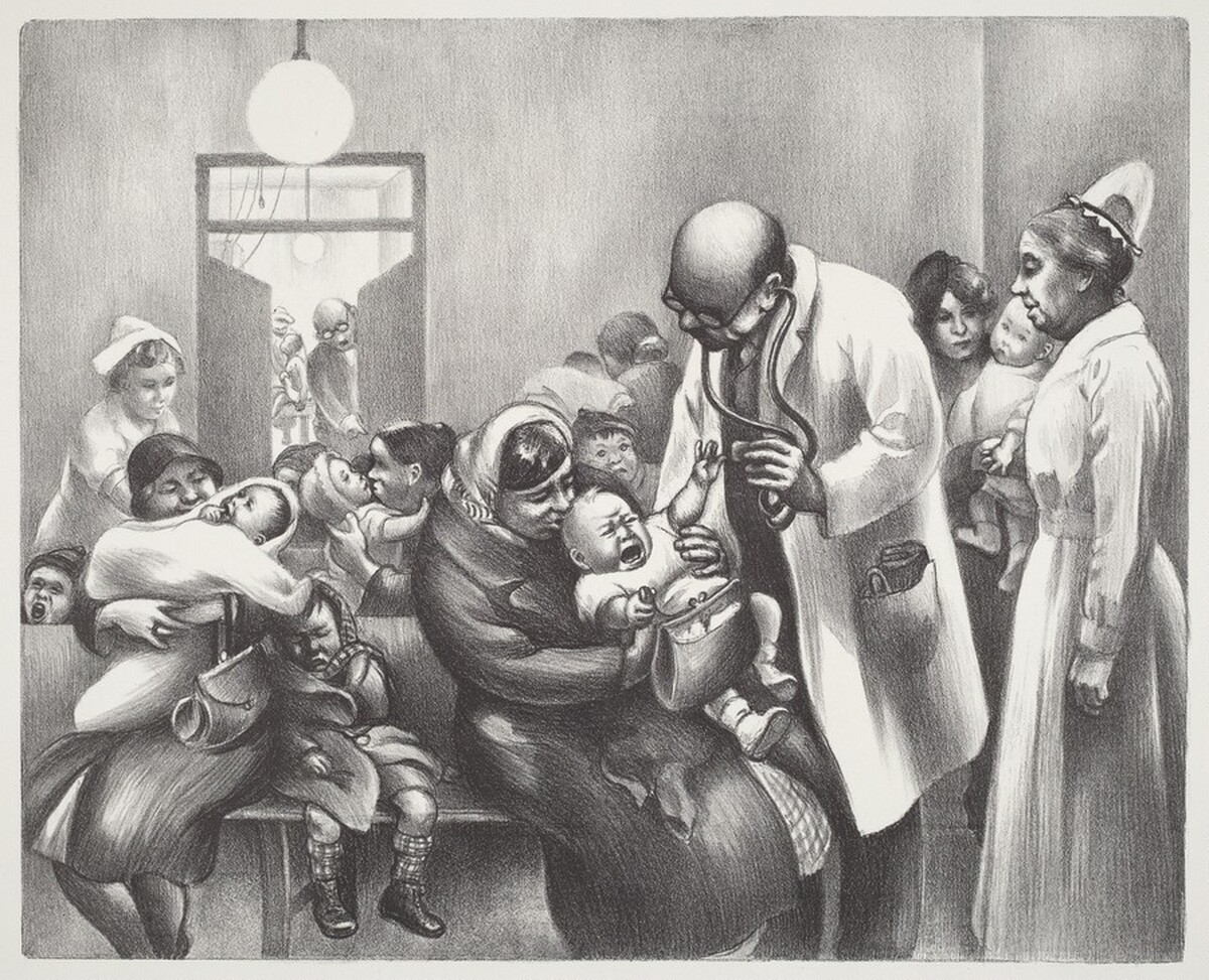 Children's Clinic (#2) by Mabel Dwight