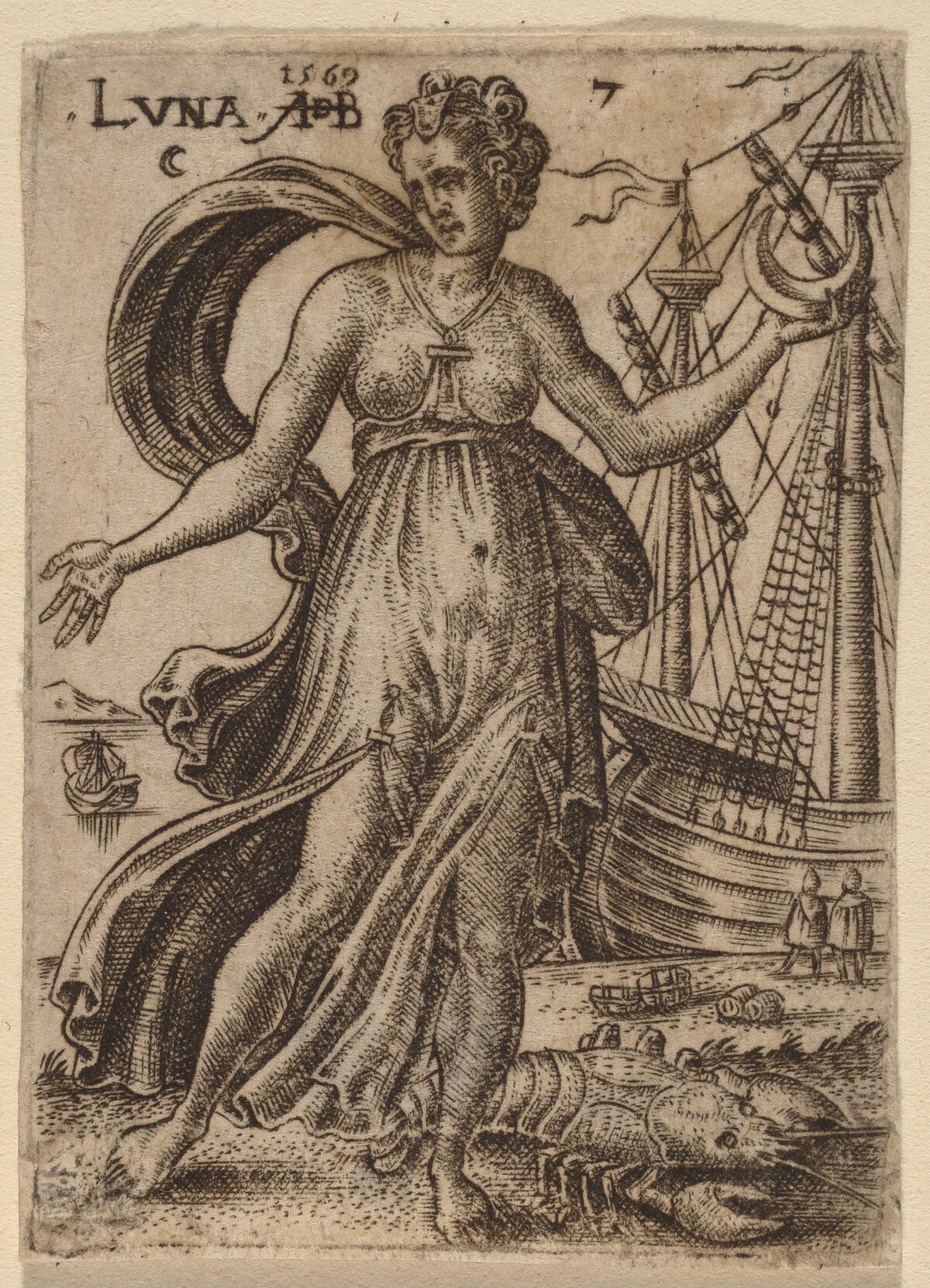 Moon by Abraham de Bruyn