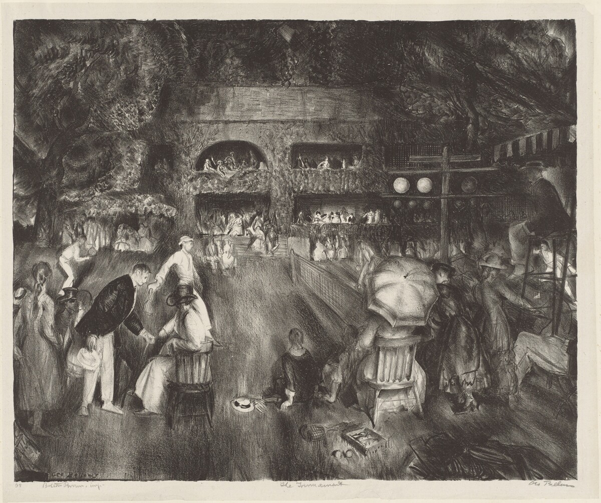 The Tournament by George Bellows