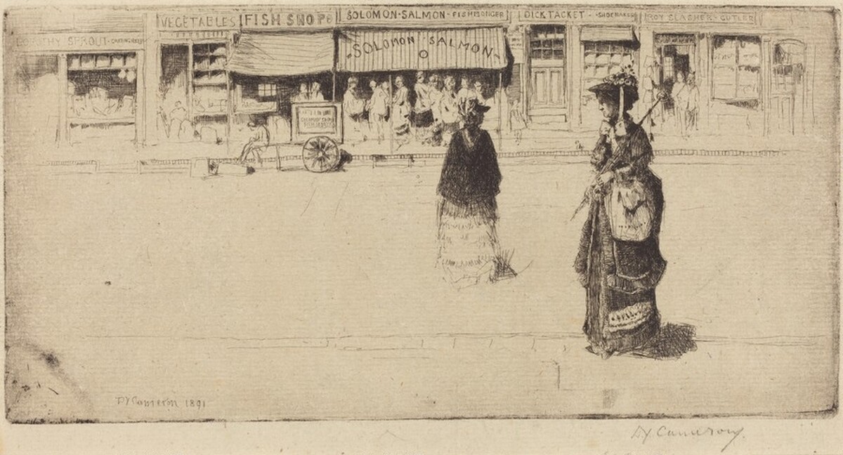 Shopping by David Young Cameron