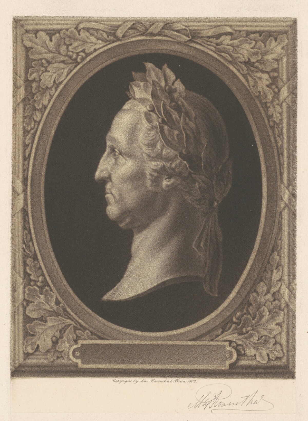 George Washington by Max Rosenthal