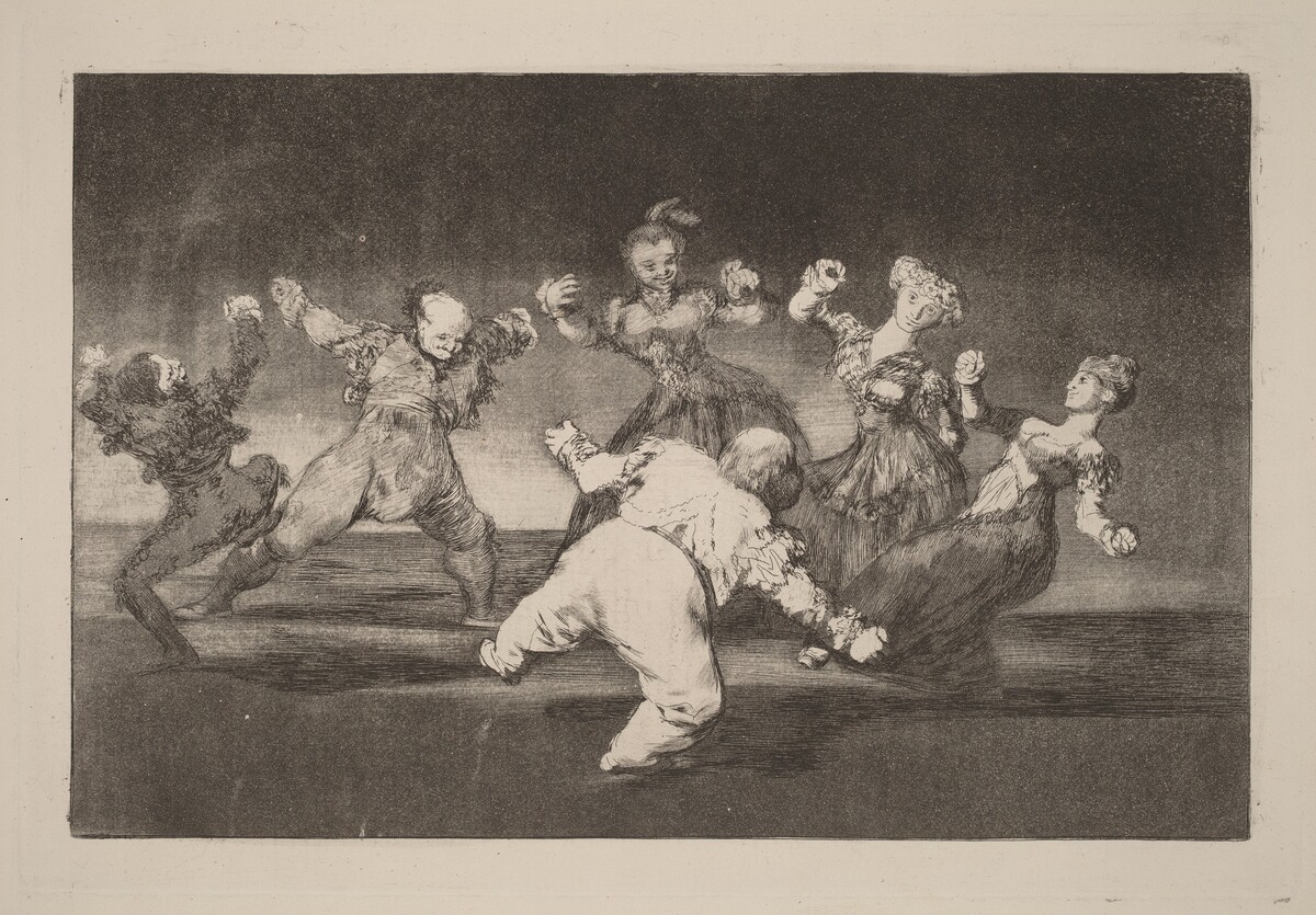 Disparate allegre (Merry Folly) by Francisco Goya