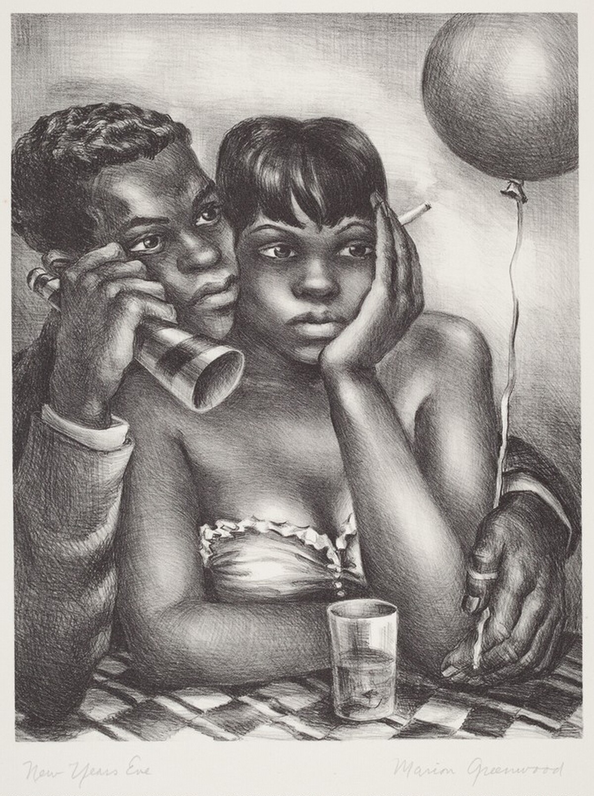 New Year's Eve by Marion Greenwood