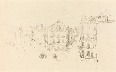 Trial Sketch: Grand Rue, Dieppe