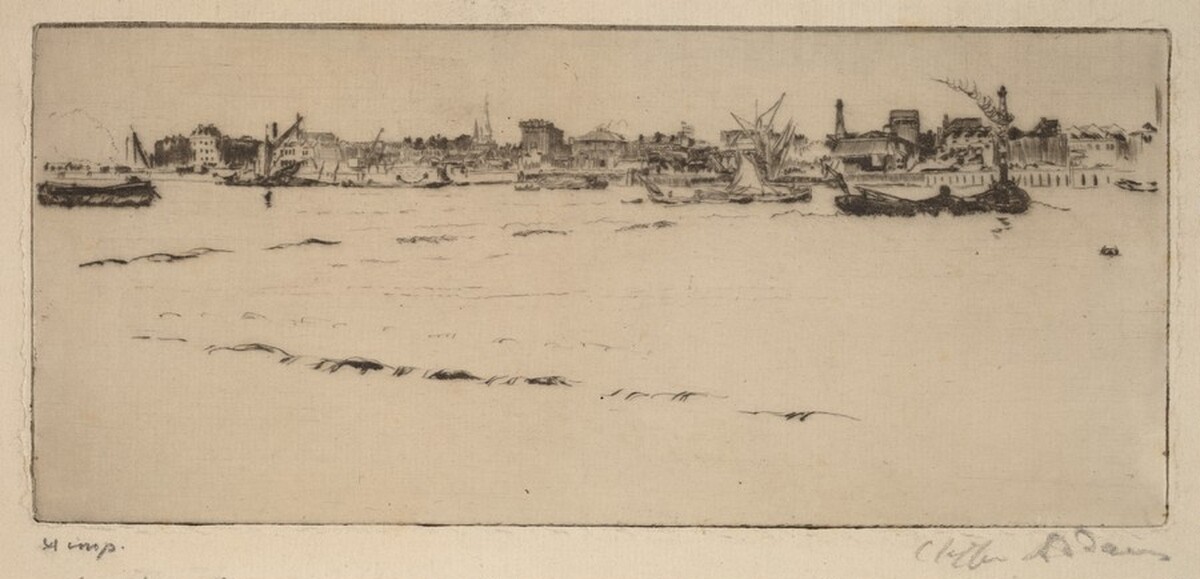 The Thames by Clifford Addams
