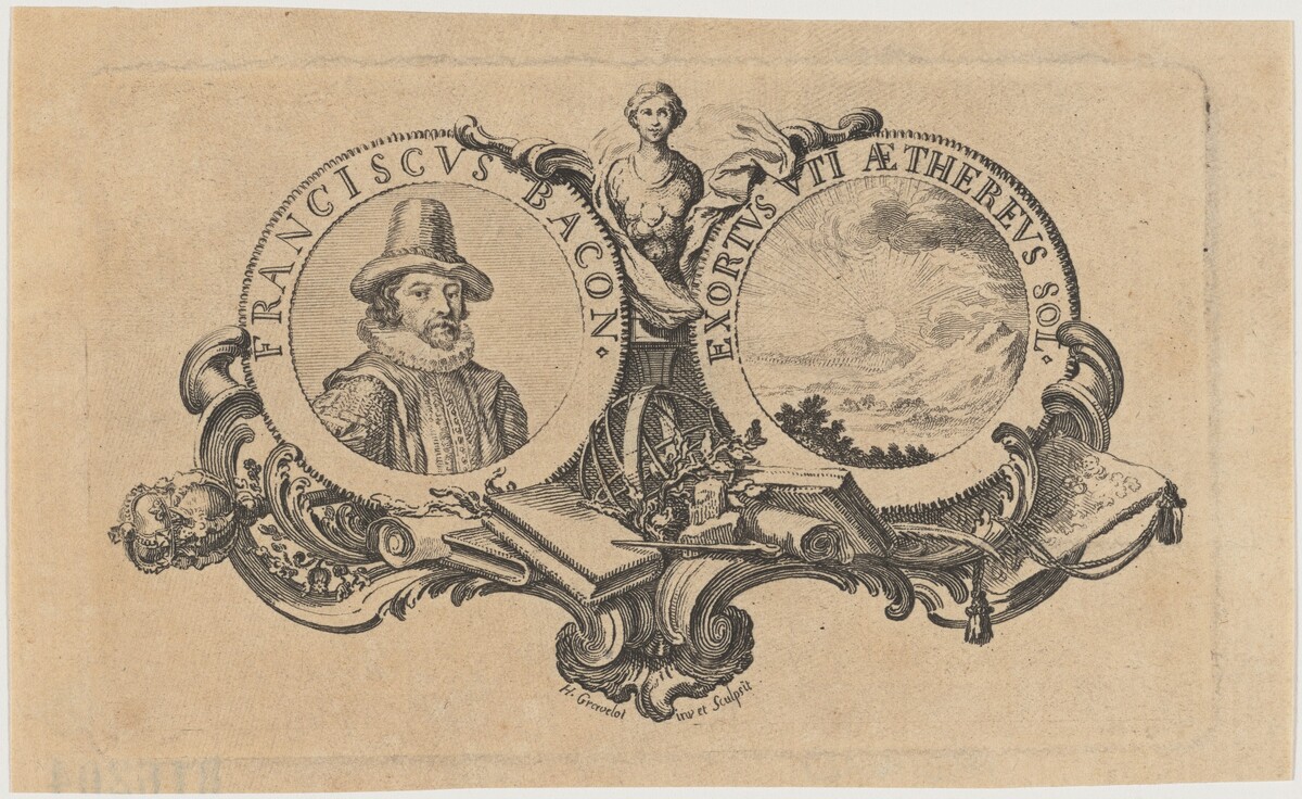 Franciscus Bacon by Hubert François Gravelot