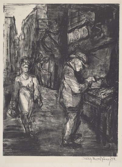 Untitled (Book Stalls, 4th Avenue)