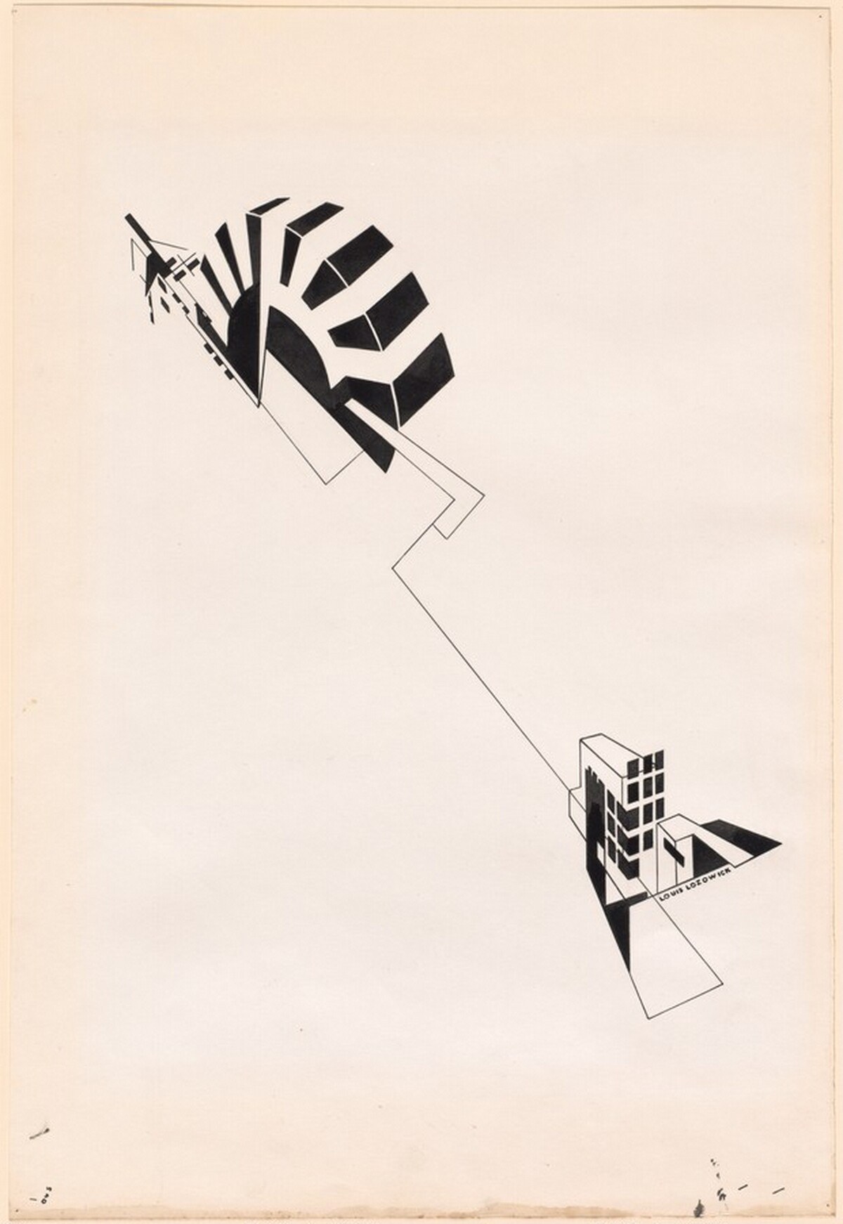 Untitled (Machine Ornament) by Louis Lozowick