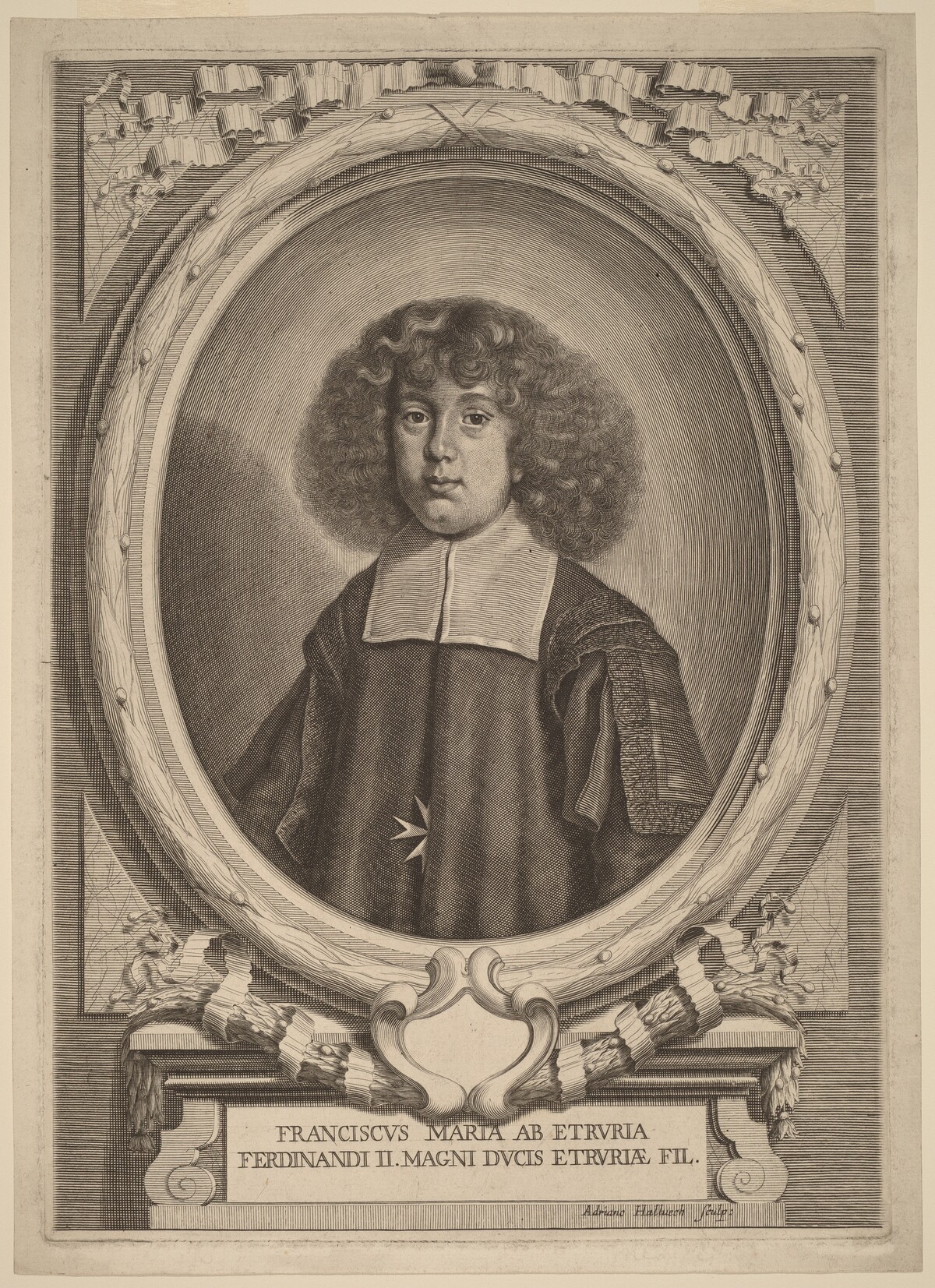 Cardinal Francesco Maria dei Medici by Adriaen Haelwegh