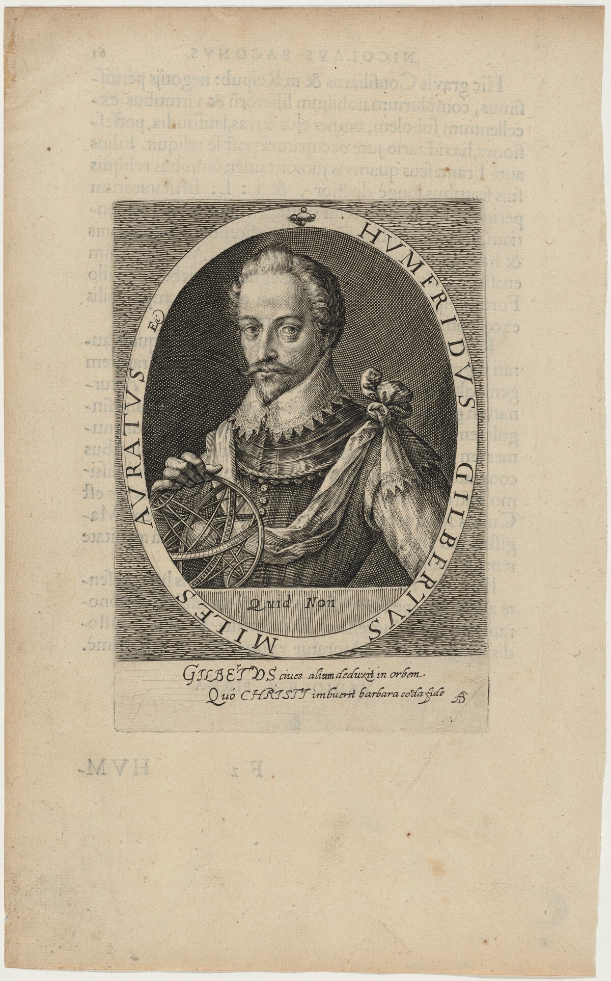 Sir Humphrey Gilbert by Willem de Passe and Magdalena de Passe
