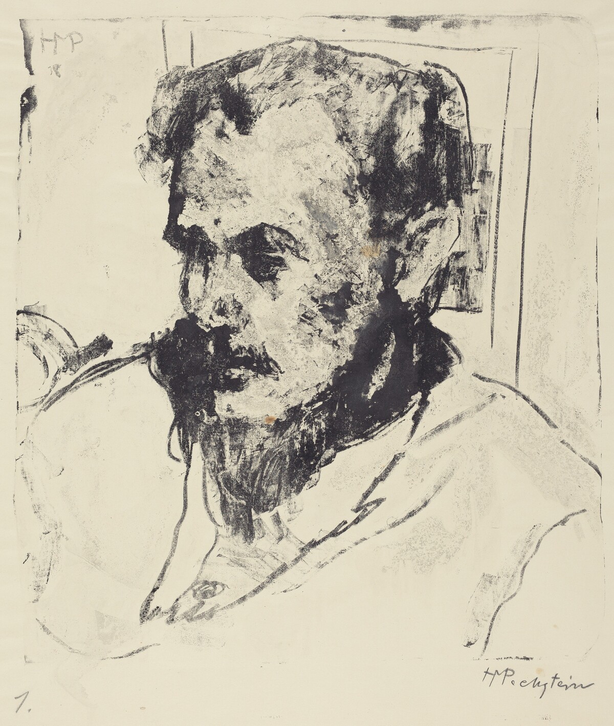 Erich Heckel by Max Pechstein