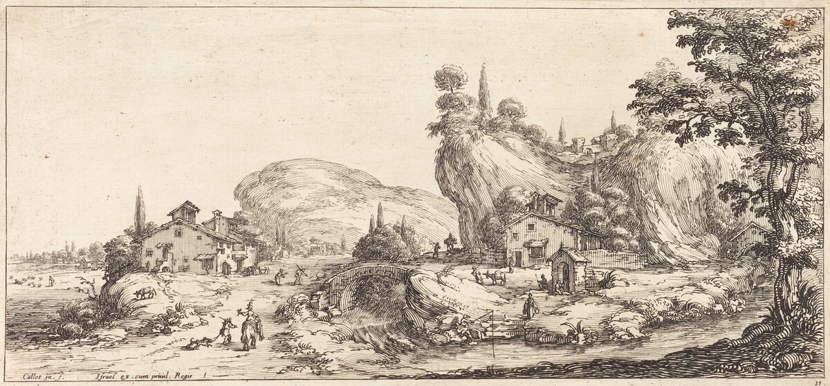 Returning Home from the Hunt by Jacques Callot