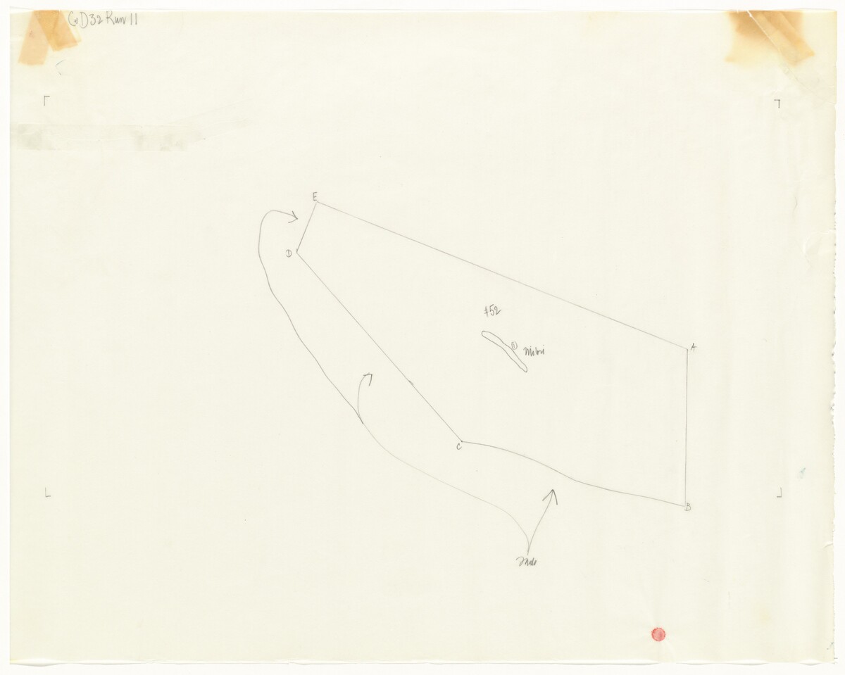 Tracing for Changes and Disappearances #32 (11 of 11) by John Cage