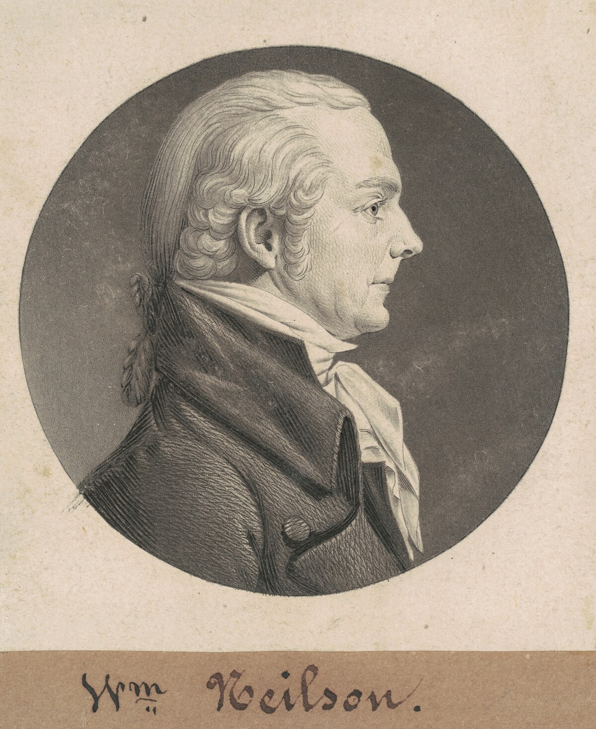 William Nelson by Charles B. J. Févret de Saint-Mémin