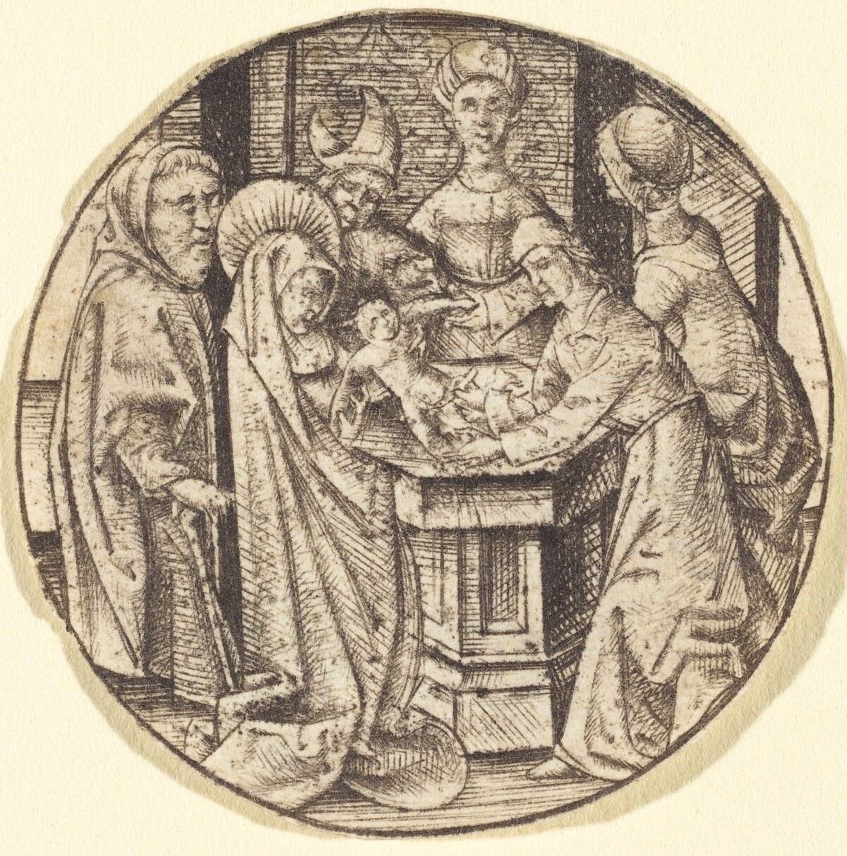 The Circumcision by Israhel van Meckenem