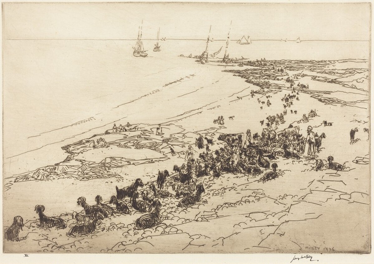 Phoenician Coast by James McBey