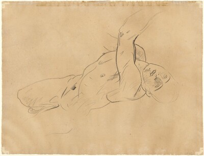 Falling Male Nude [verso]