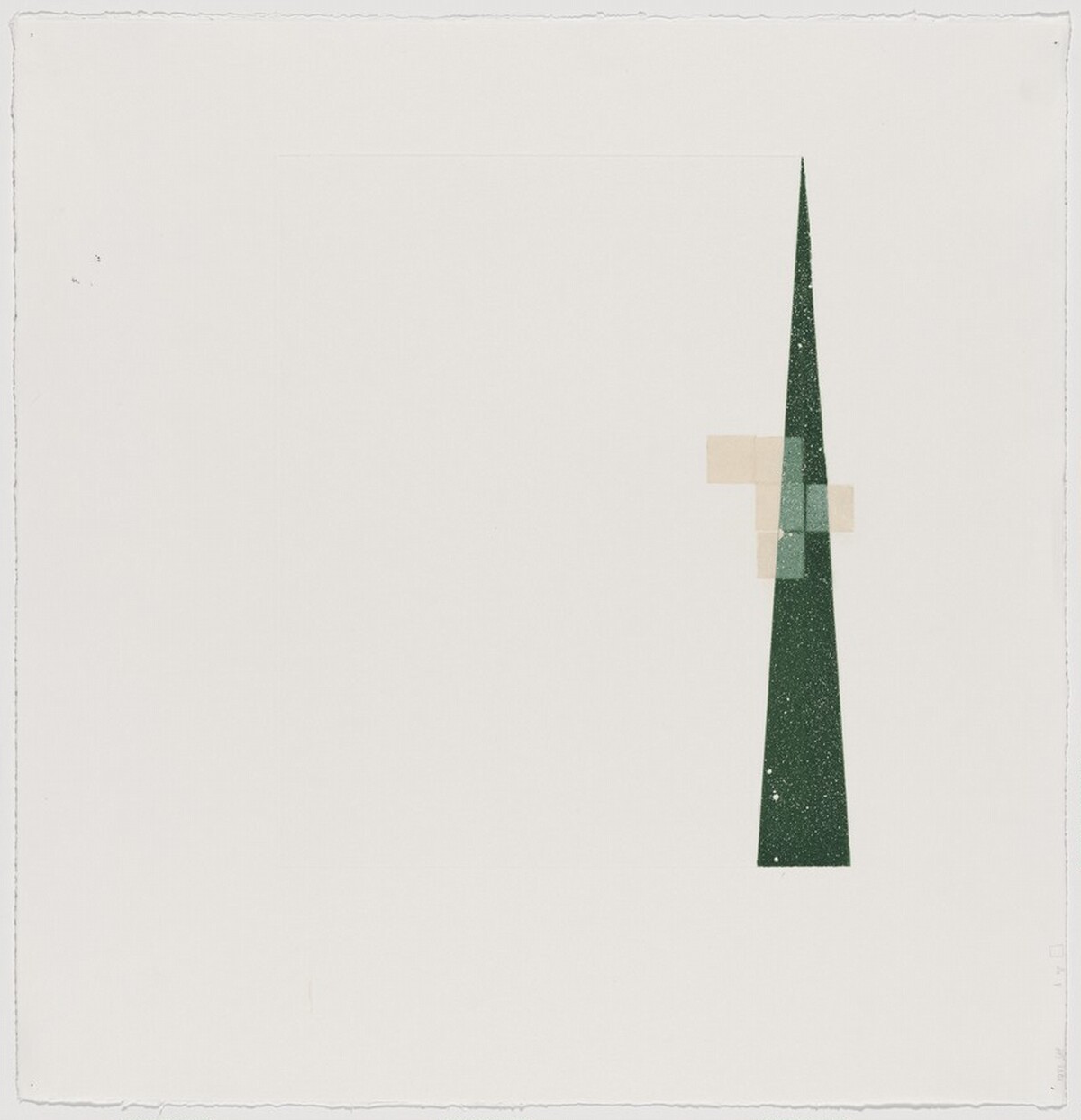 Costume A [working proof 1] by Richard Tuttle