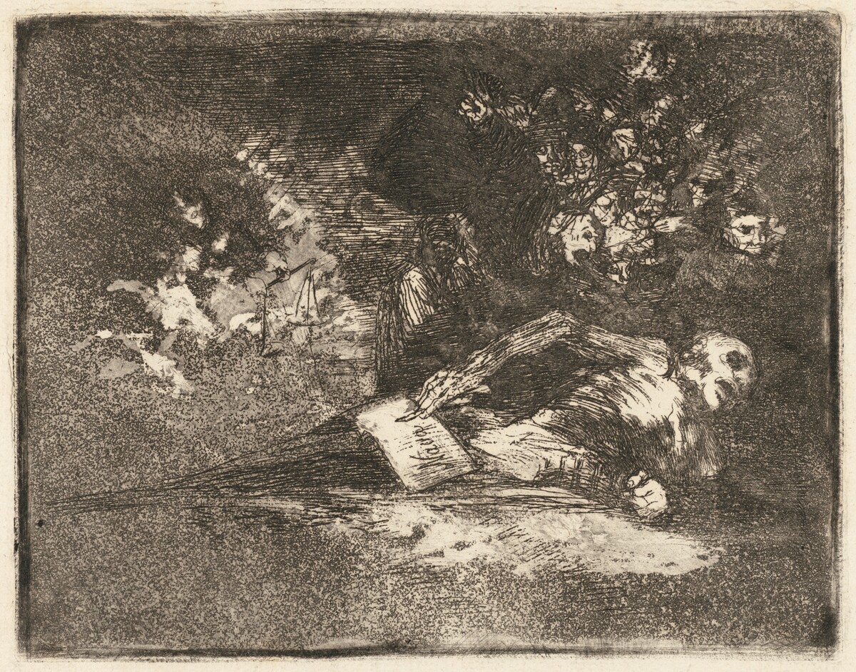 Nada (Nothing) by Francisco Goya