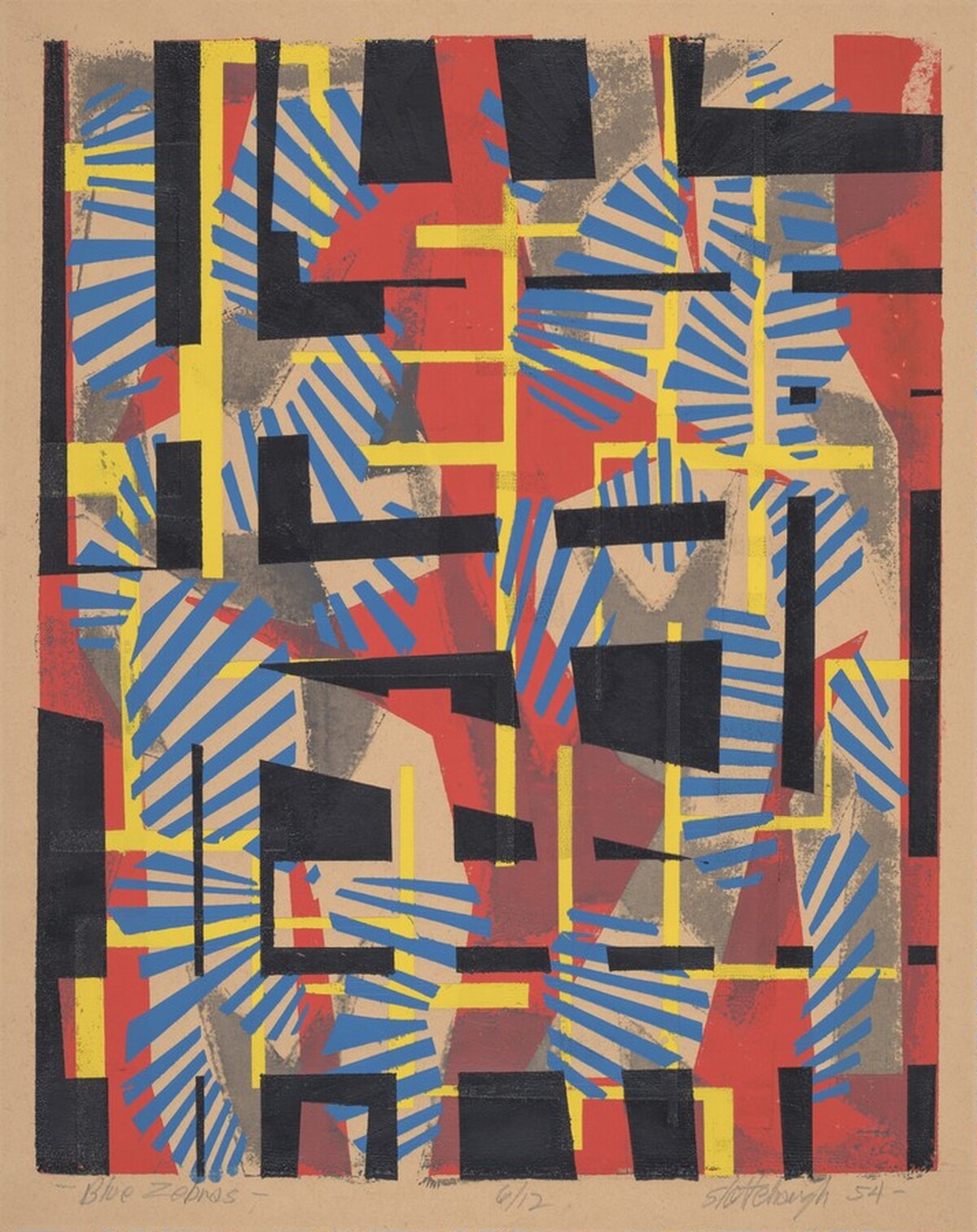 Blue Zebras by Thomas Chester Slettehaugh