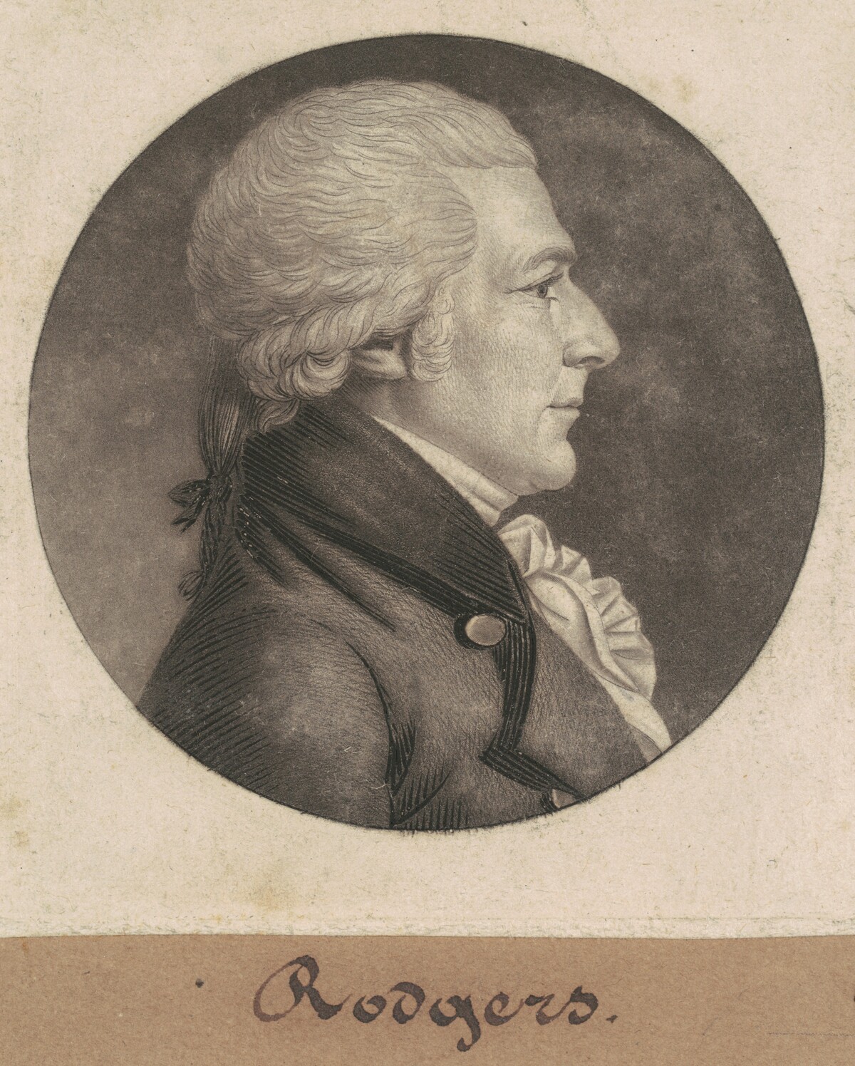 Rodgers by Charles B. J. Févret de Saint-Mémin