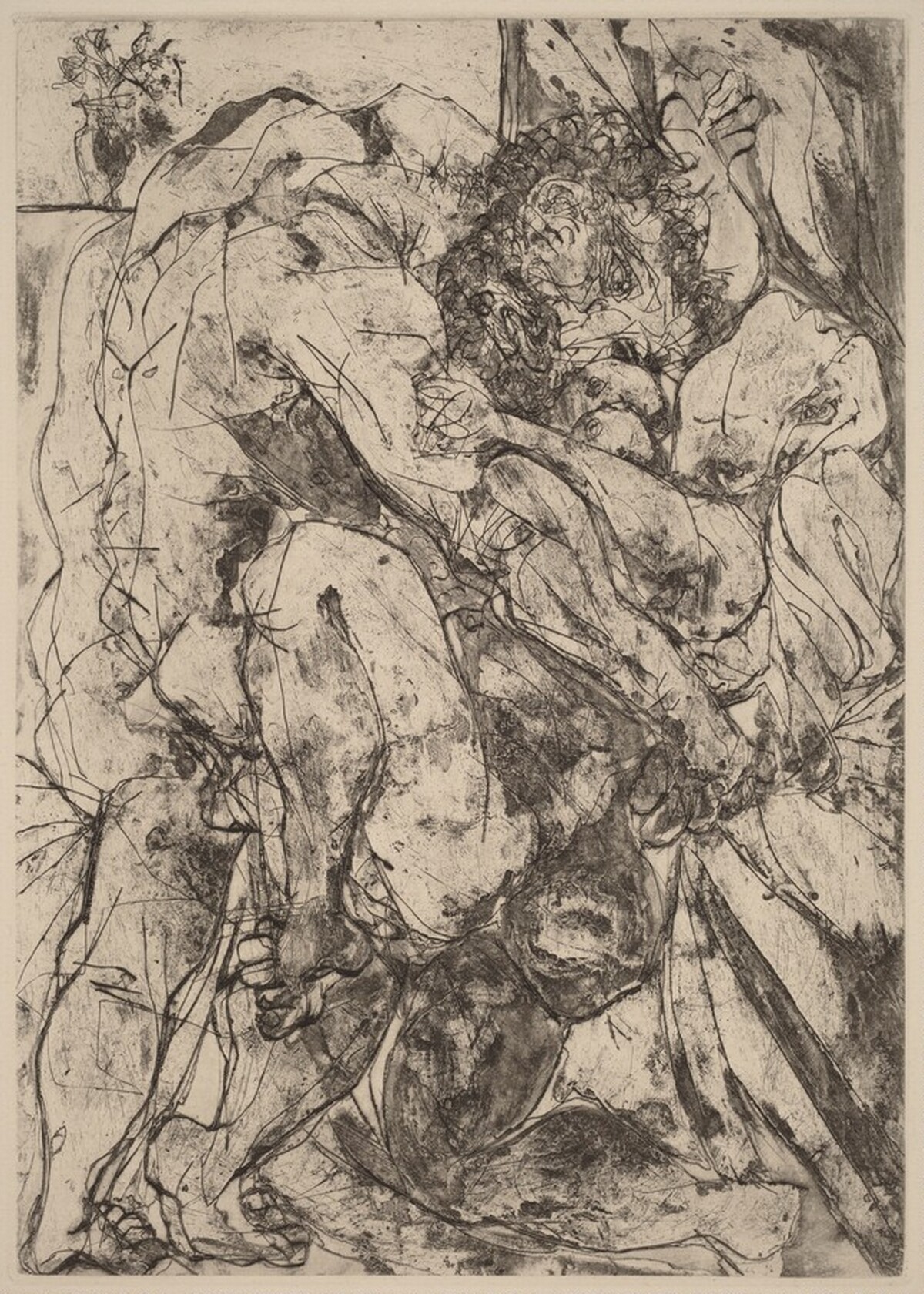 Rape under the Window (Le viol sous la fenetre) by Pablo Picasso