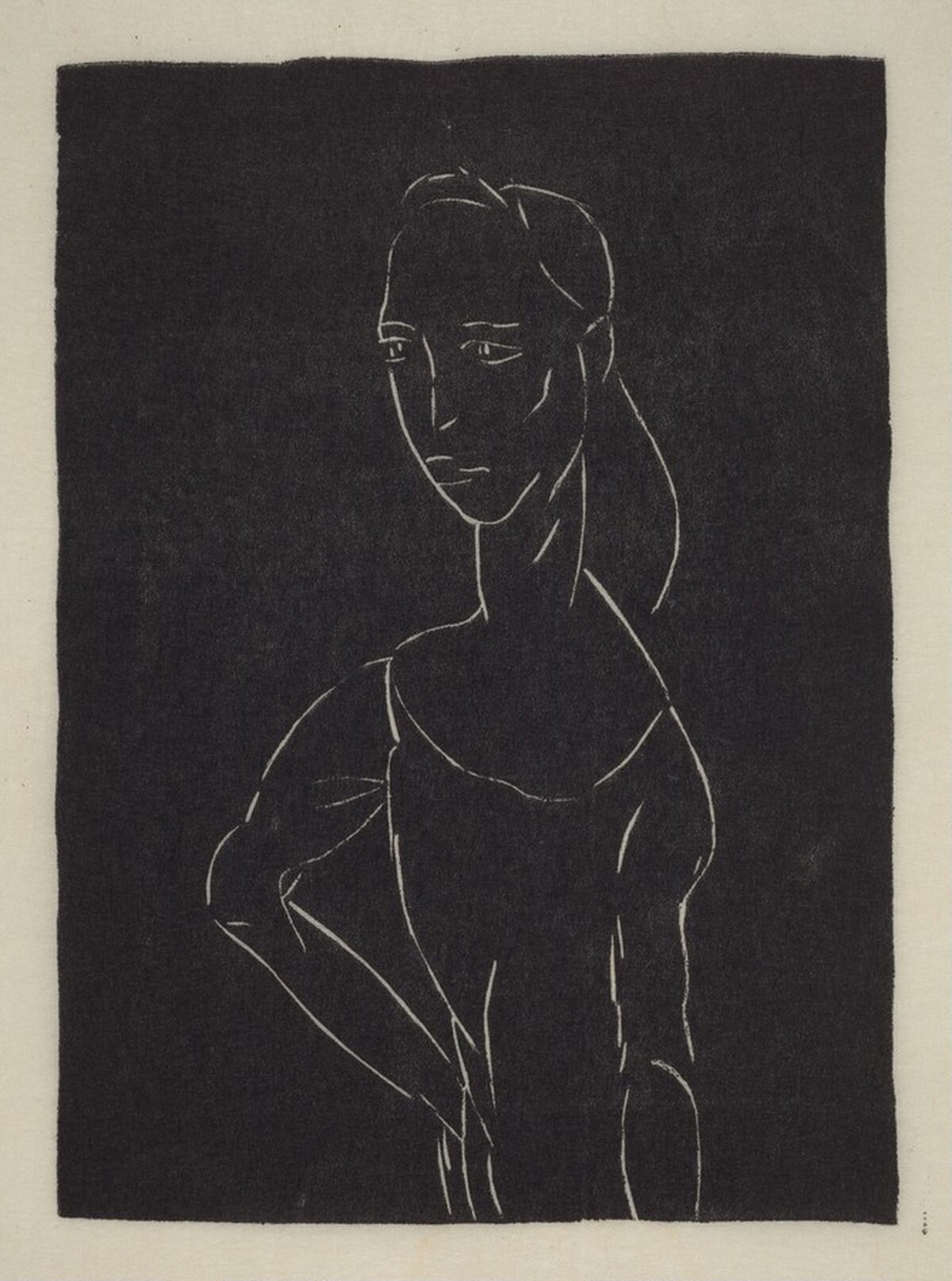 Untitled (Woman in Leotard) by Alfred H. Maurer