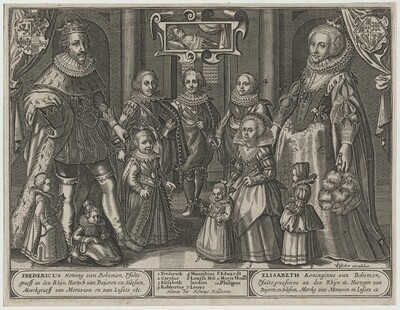 Frederick V, King of Bohemia, Elizabeth and Their Family