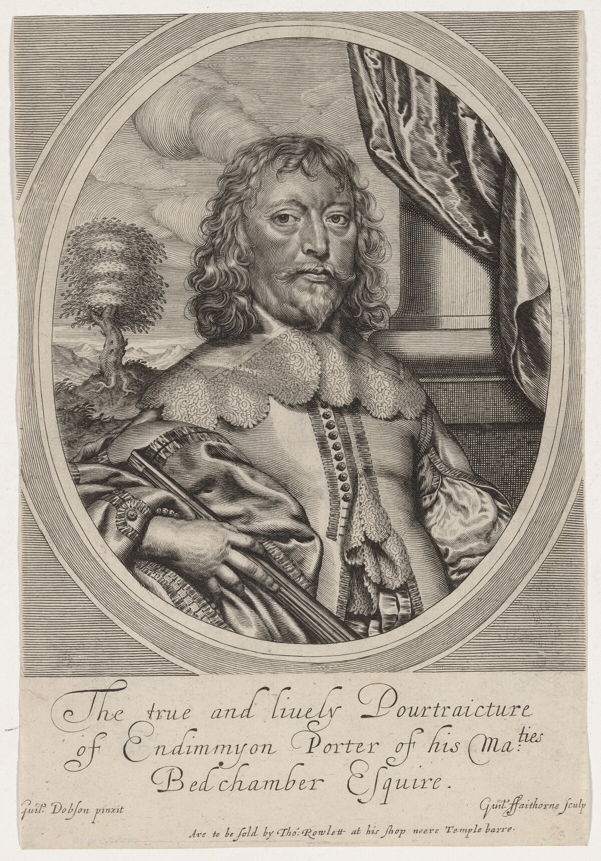 Endymion Porter by William Faithorne