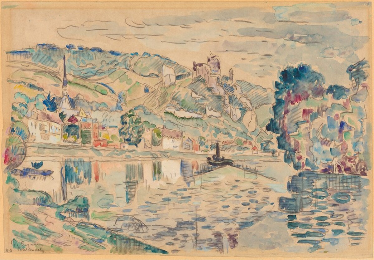 Petit Andelys by Paul Signac