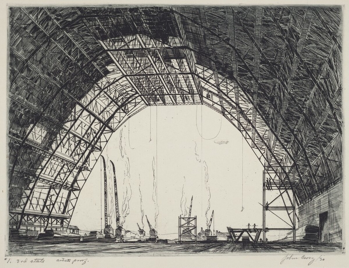 Untitled (Dirigible Hangar) by John Csosz