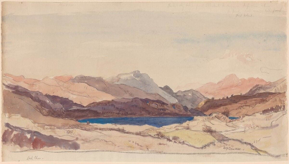 Loch Chon by David Young Cameron