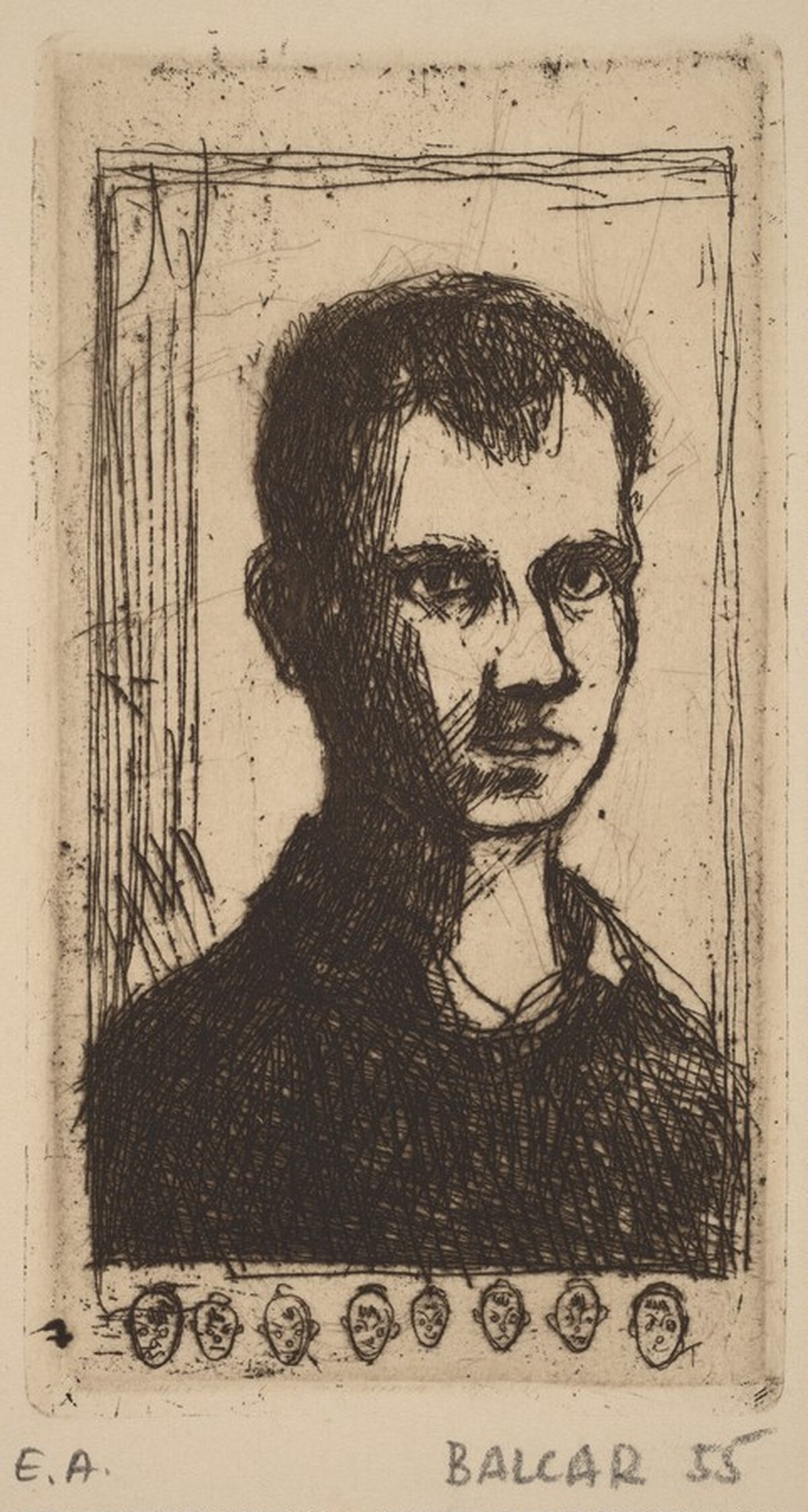 Self-Portrait II by Jirí Balcar