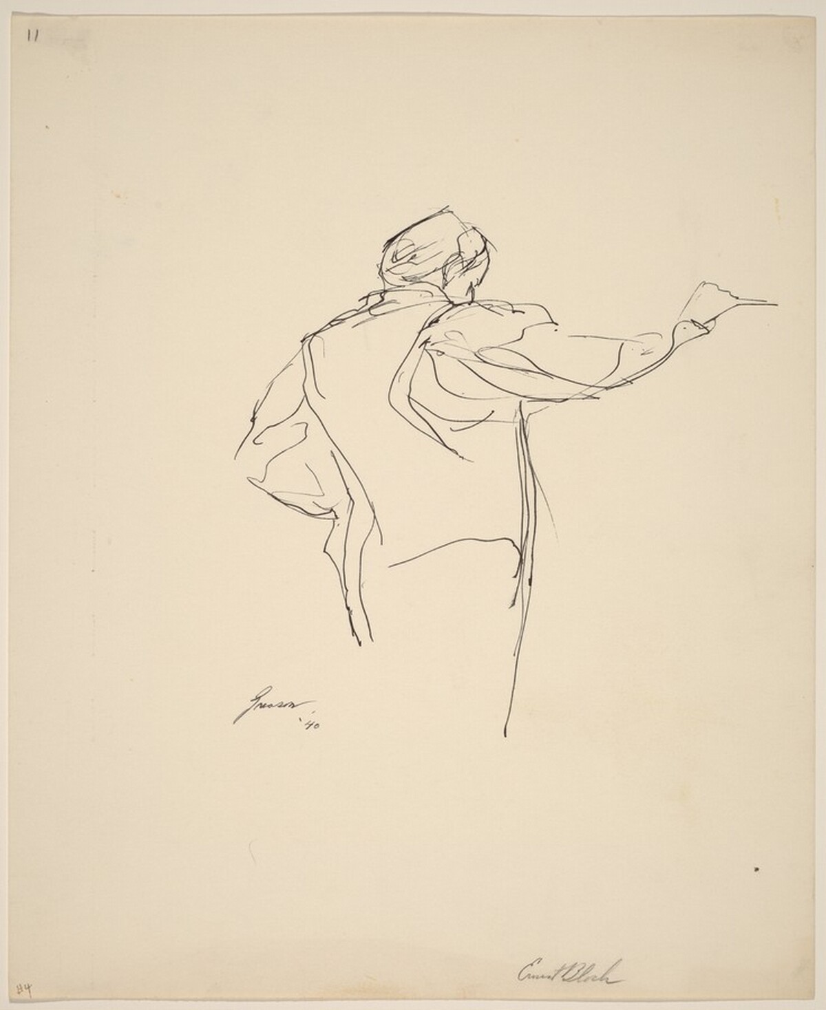 Ernest Block Conducting by Donald Carlisle Greason