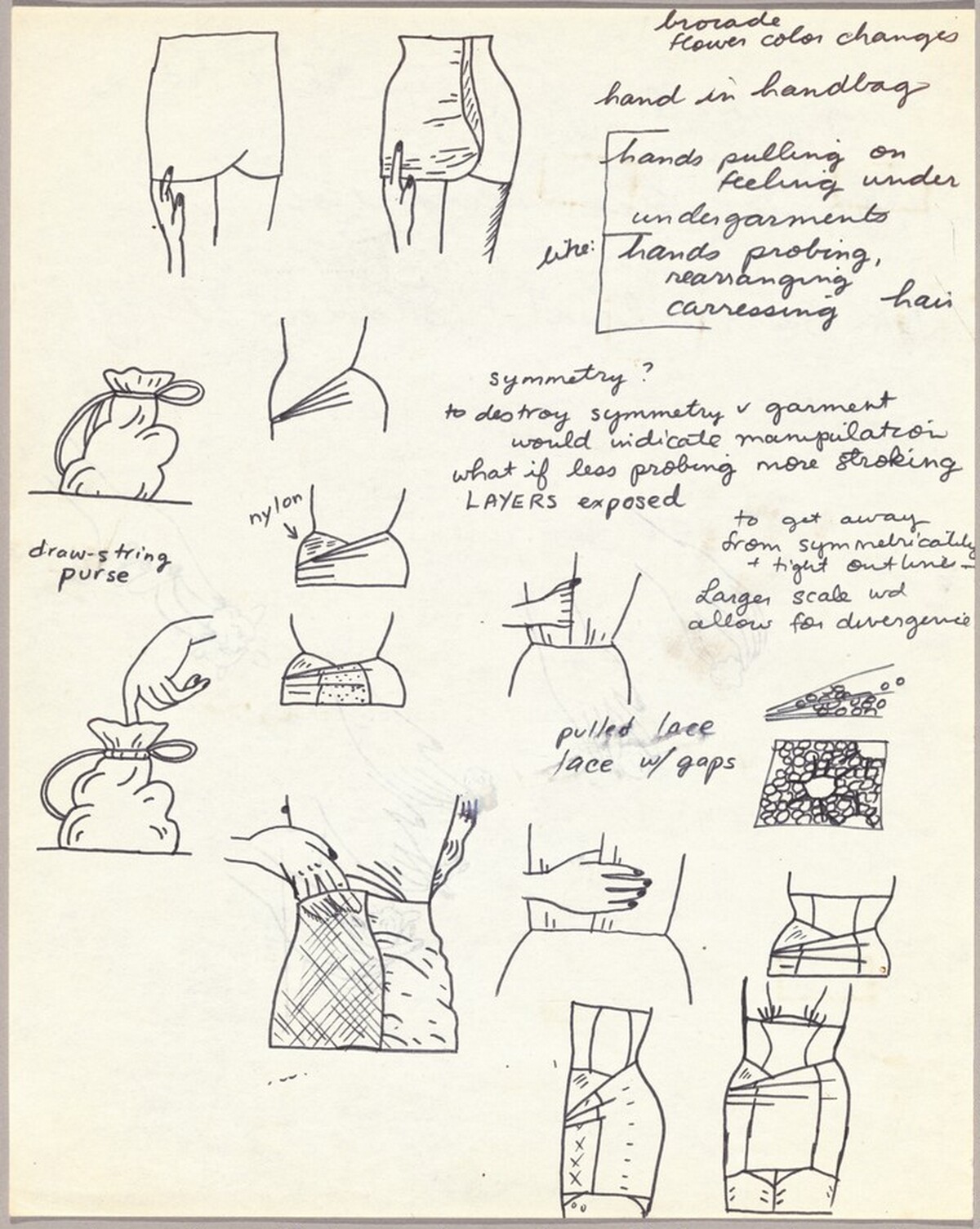 Untitled (undergarments) by Christina Ramberg
