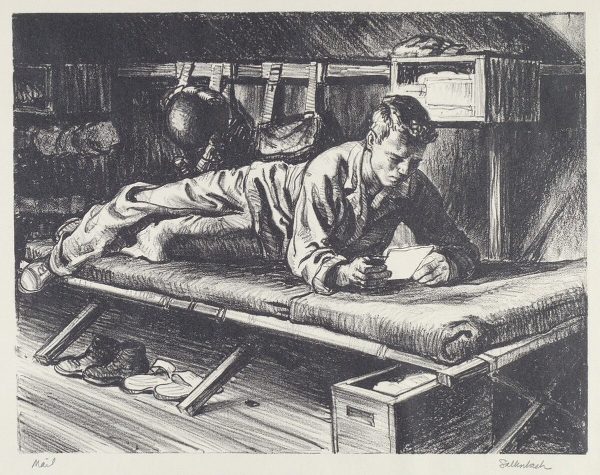 Mail by Edward A. Sallenbach