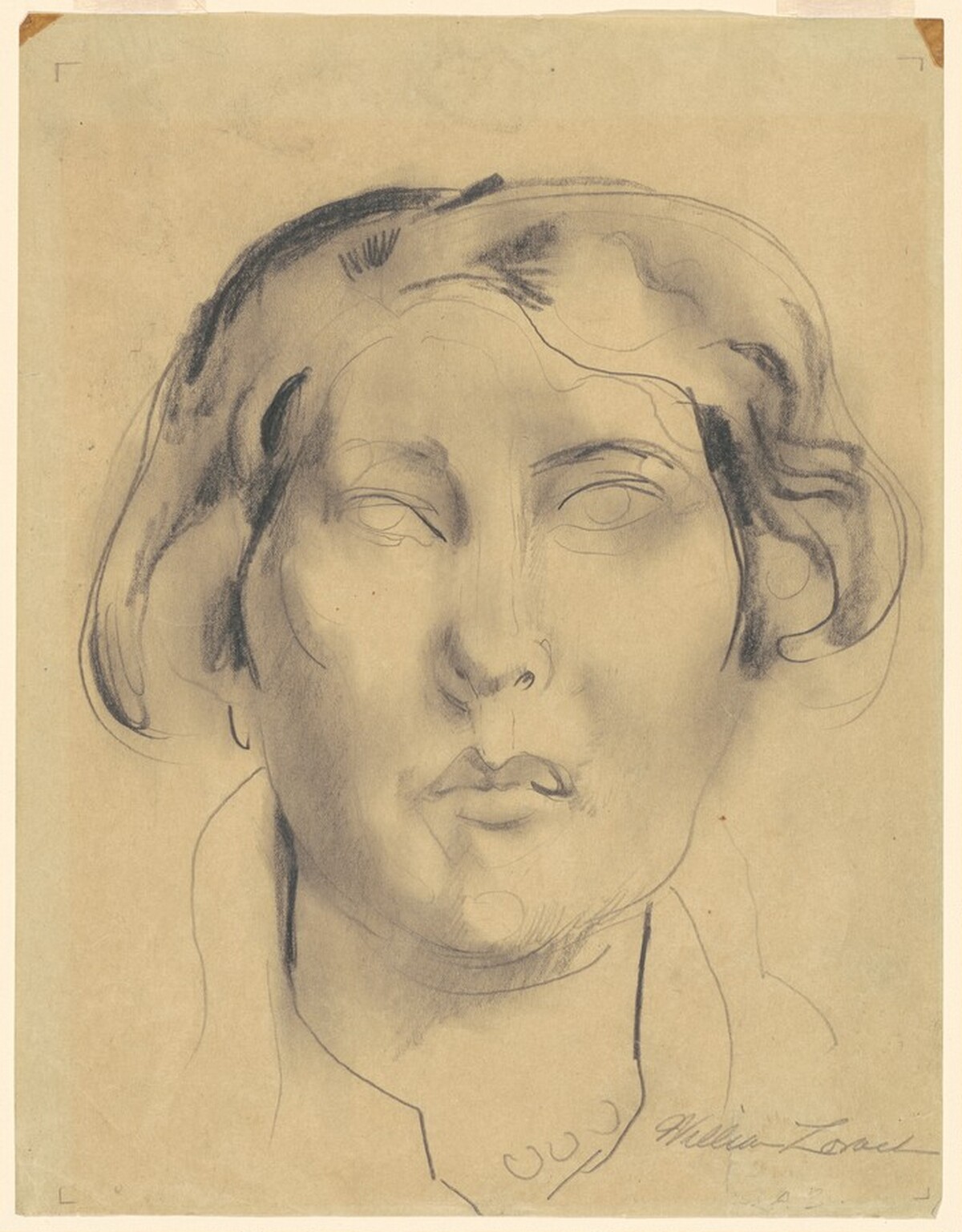 Head of a Young Woman by William Zorach