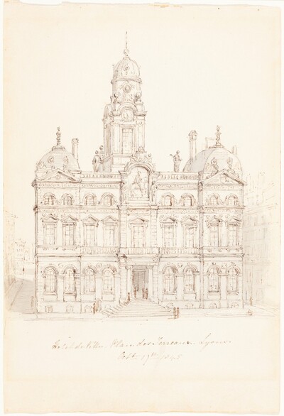Hôtel de Ville, Place des Terreaux, Lyons