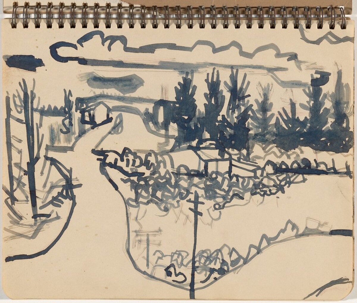 Landscape by Alex Katz