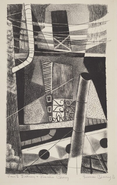 Untitled (Abstract Cityscape)
