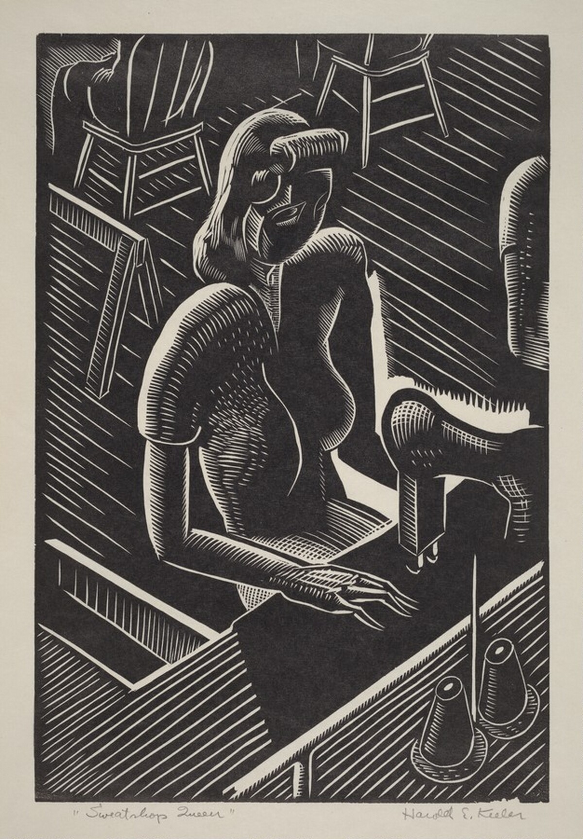Sweatshop Queen by Harold  Emerson Keeler
